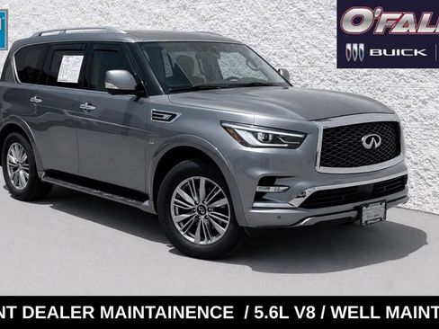 Used 2019 INFINITI QX80 Luxe w/ Proassist Package AWD/4WD image 1