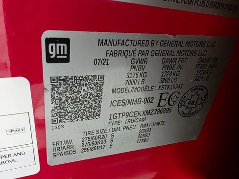 Used 2021 GMC Sierra 1500 Elevation w/ LPO, Elevation Black Package image 42