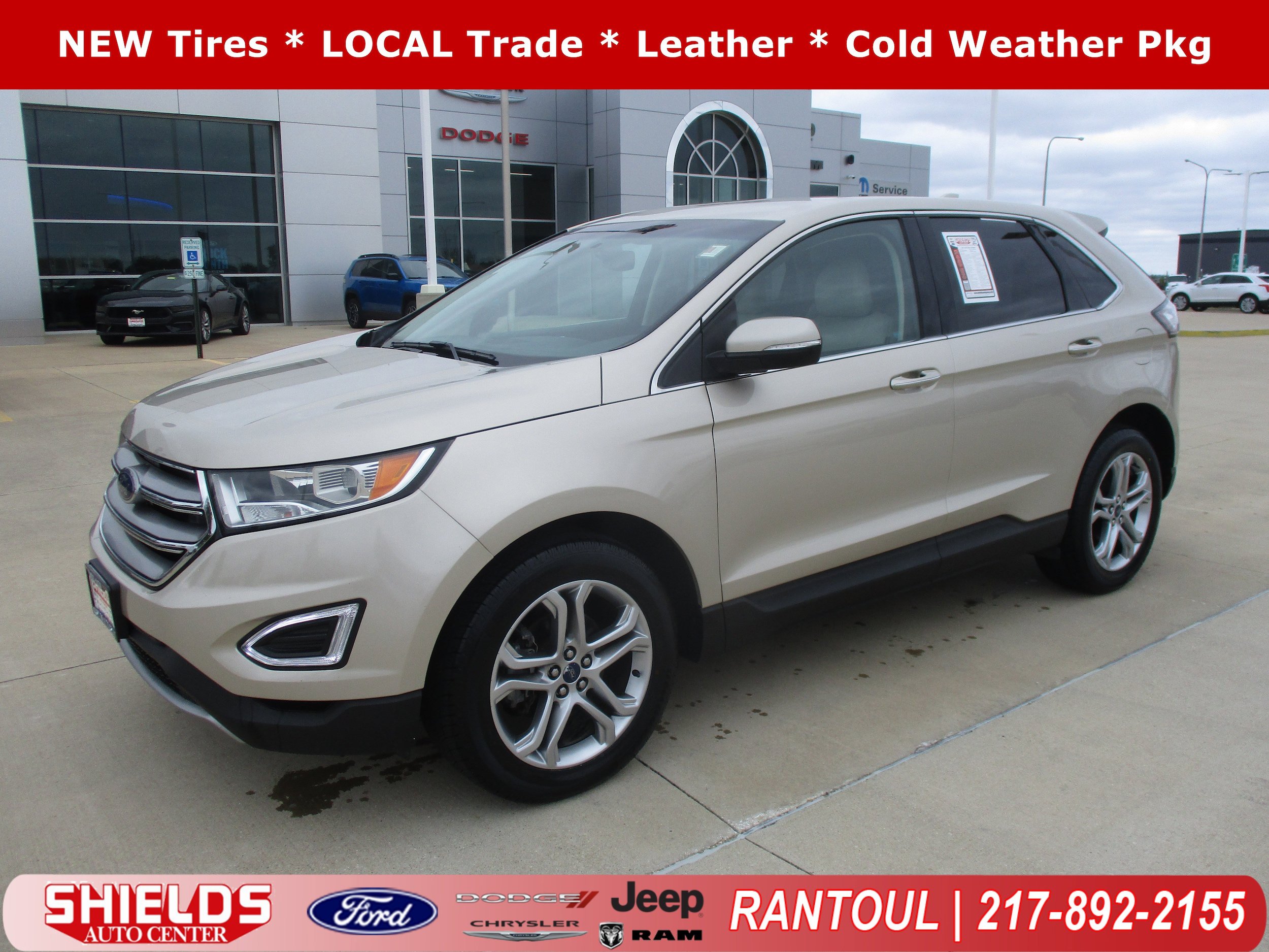 Used 2017 Ford Edge Titanium w/ Cold Weather Package FWD image 1