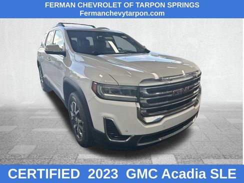 Used 2023 GMC Acadia SLE w/ Driver Convenience Package FWD image 1