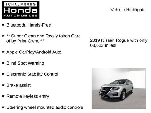 Used 2019 Nissan Rogue S AWD/4WD image 7