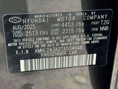 New 2026 Hyundai Sonata SE image 16