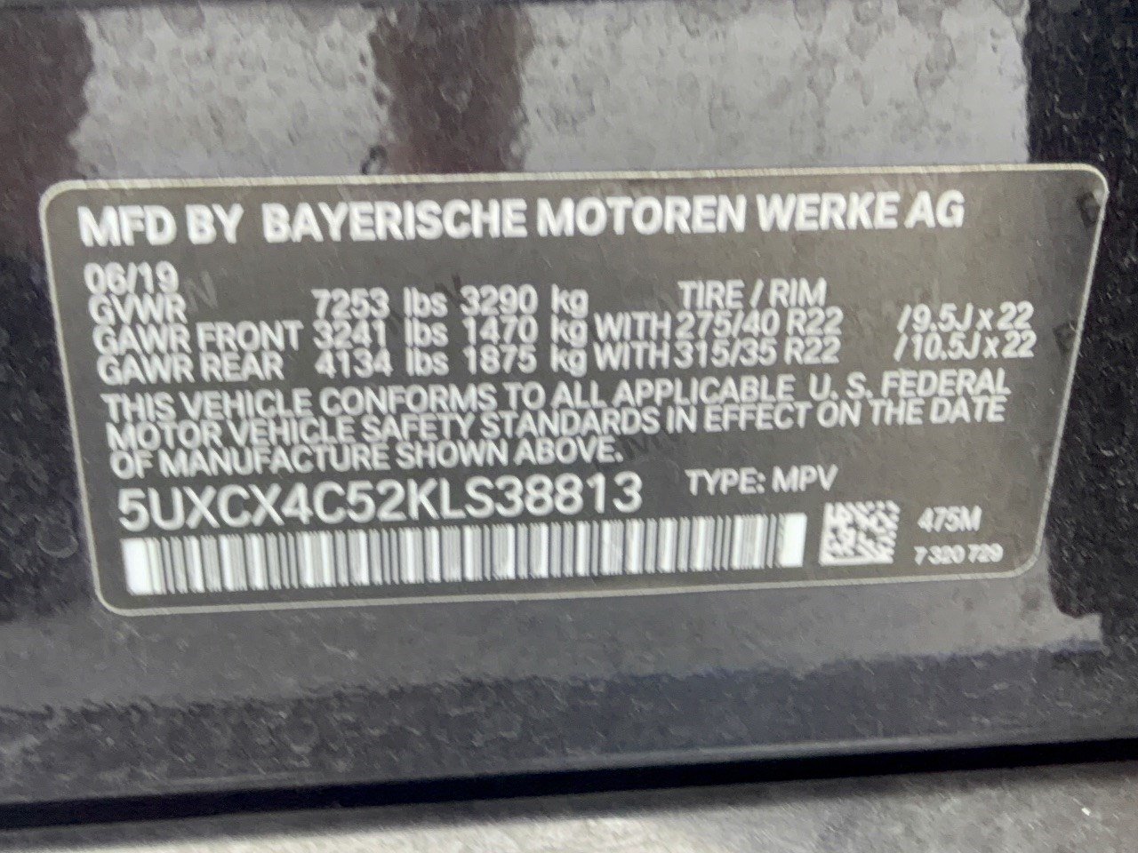 Used 2019 BMW X7 xDrive50i w/ M Sport Package AWD/4WD image 31