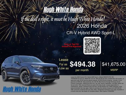 New 2026 Honda CR-V Sport-L