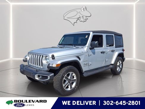 Used 2023 Jeep Wrangler Unlimited Sahara AWD/4WD image 1