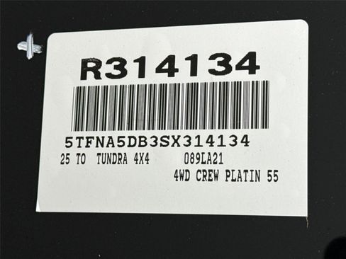Certified 2025 Toyota Tundra Platinum AWD/4WD image 46