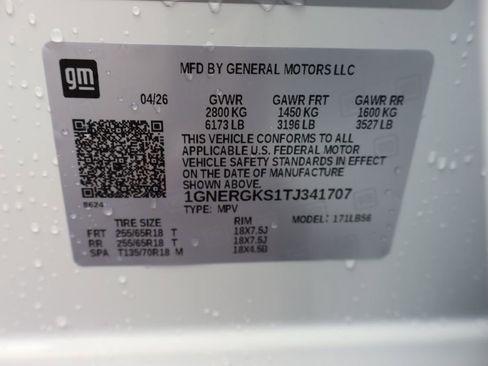 New 2026 Chevrolet Traverse LT FWD image 34