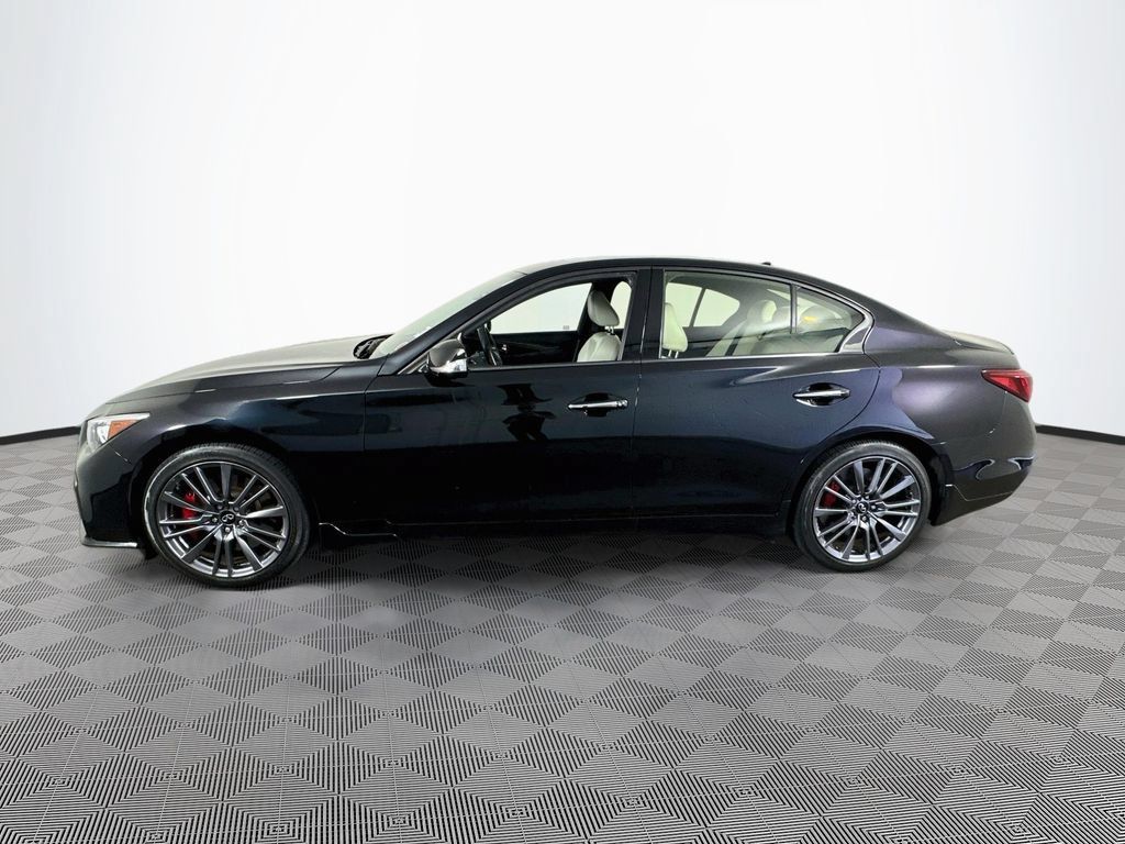 Certified 2023 INFINITI Q50 Red Sport 400 w/ Black Opal Edition AWD/4WD image 8