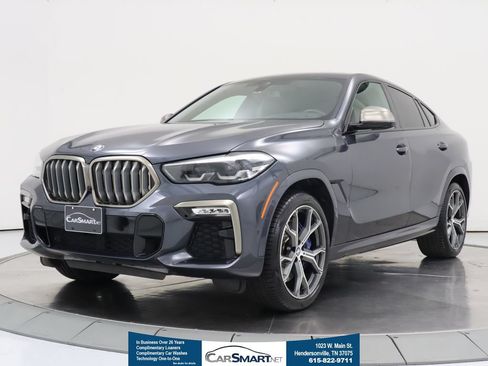 Used 2021 BMW X6 M50i w/ Dynamic Handling Package AWD/4WD image 1