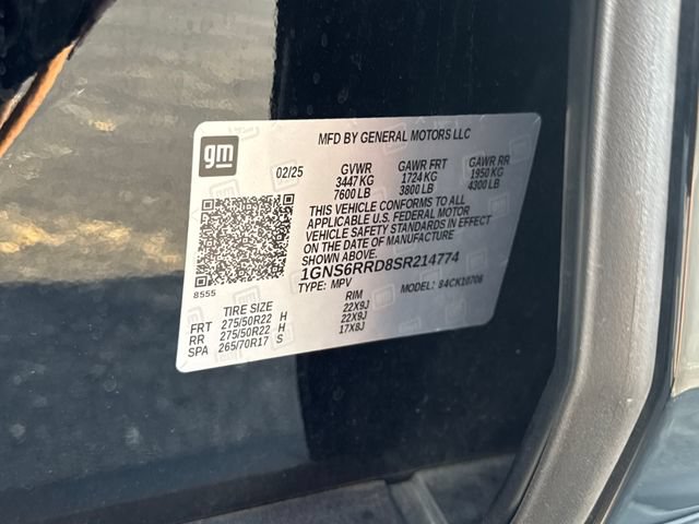 Used 2025 Chevrolet Tahoe RST w/ Comfort Package AWD/4WD image 40