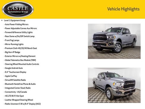 Used 2024 RAM 2500 Big Horn image 8