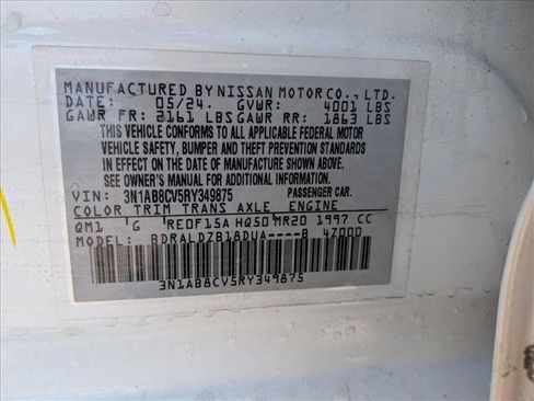 Used 2024 Nissan Sentra SV FWD image 16