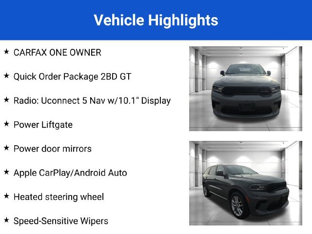 Used 2025 Dodge Durango GT AWD/4WD image 2