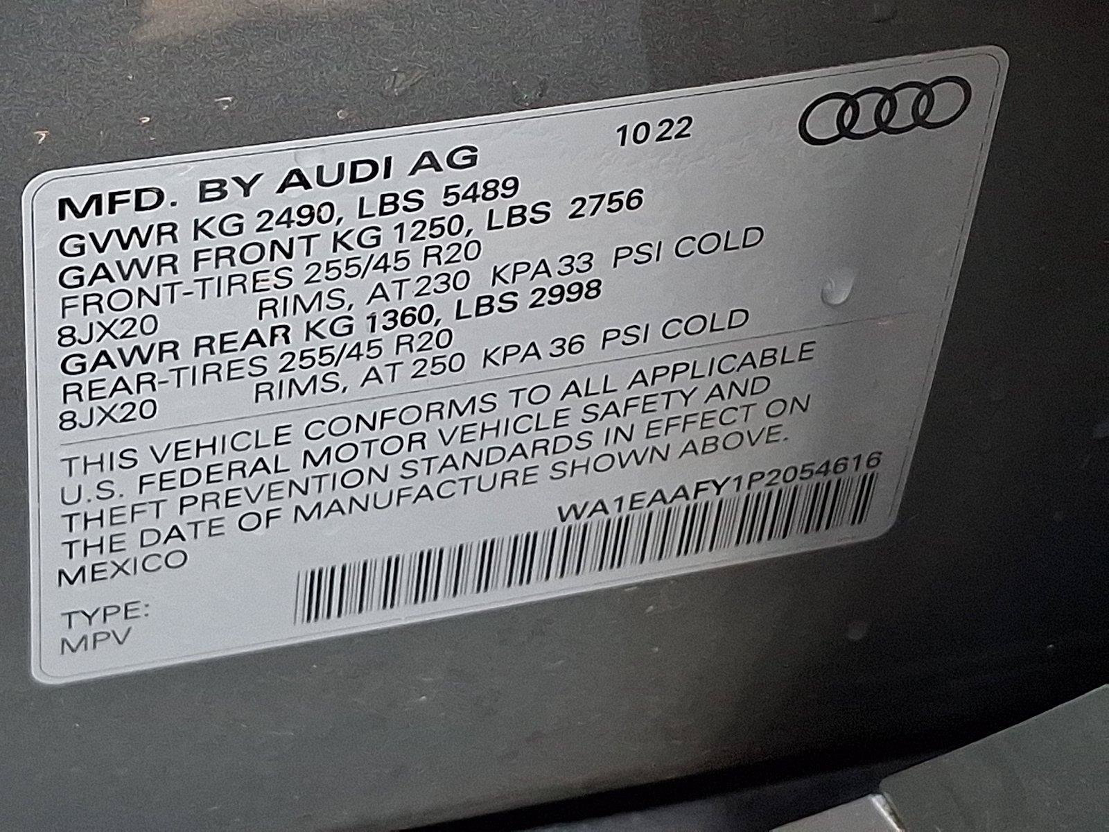 Used 2023 Audi Q5 2.0T Premium Plus w/ Premium Plus Package AWD/4WD image 28
