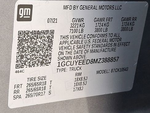 Used 2021 Chevrolet Silverado 1500 RST image 26