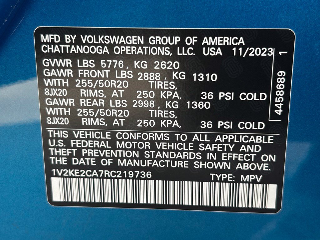 Used 2024 Volkswagen Atlas Cross Sport SE AWD/4WD image 53