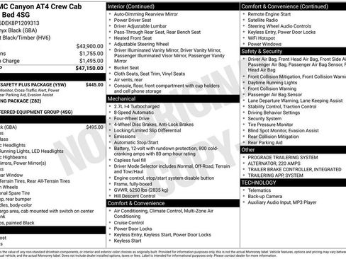 Used 2023 GMC Canyon AT4 w/ Canyon Safety Plus Package image 6