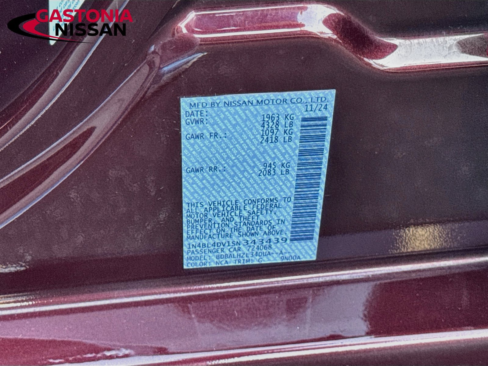 Used 2025 Nissan Altima 2.5 SV FWD image 39