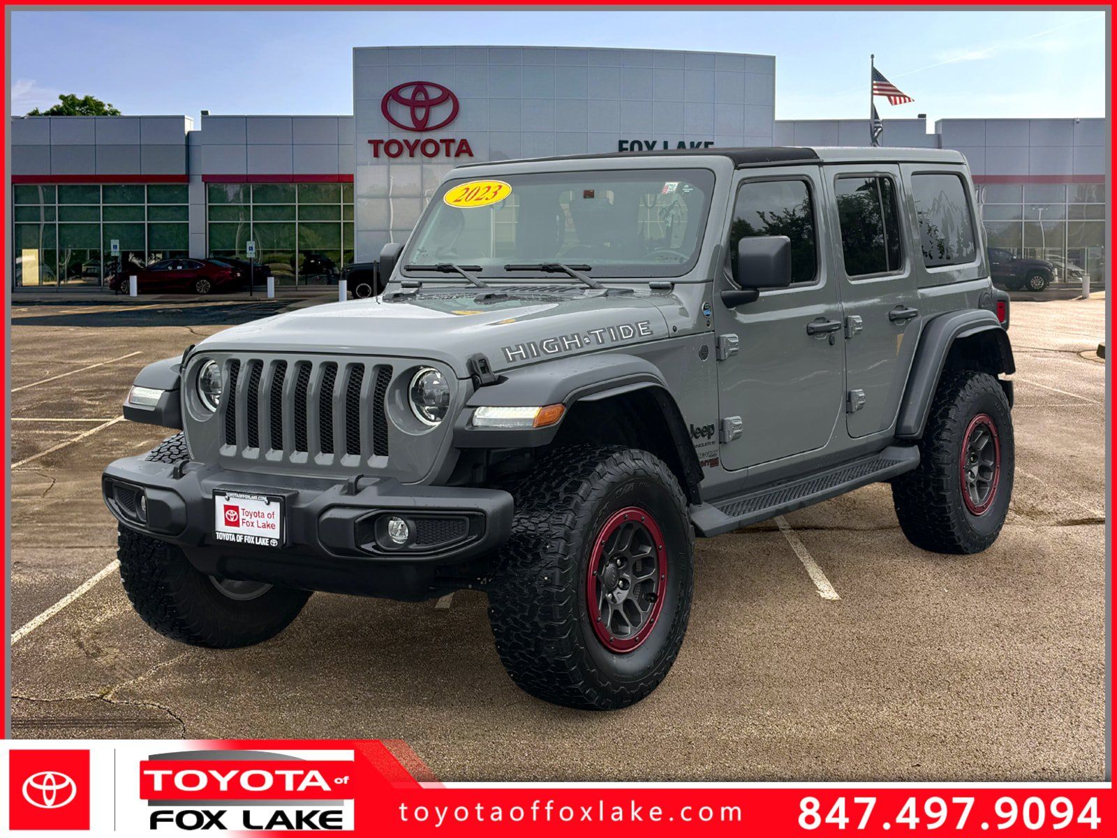 Used 2023 Jeep Wrangler Unlimited Sport AWD/4WD image 1