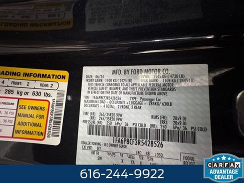 Used 2024 Ford Mustang GT Premium RWD image 27