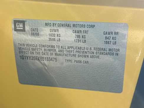 Used 2006 Chevrolet Corvette Z06 w/ Preferred Equipment Group RWD image 24