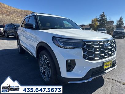 New 2025 Ford Explorer Platinum w/ Ultimate Package