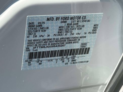 Used 2025 Ford Maverick XLT w/ Black Appearance Package AWD/4WD image 25