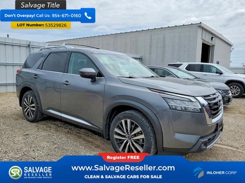 Used 2022 Nissan Pathfinder Platinum w/ Cargo Package AWD/4WD image 5