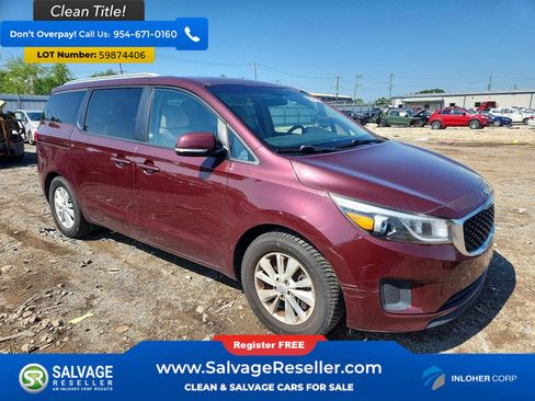 Used 2016 Kia Sedona LX w/ LX Convenience Package FWD image 5