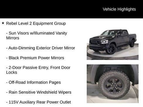 Used 2023 RAM 1500 Rebel w/ Rebel Level 2 Equipment Group image 13