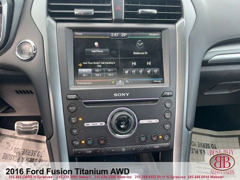 Used 2016 Ford Fusion Titanium image 16