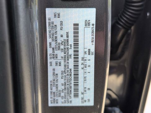 New 2026 Ford F350 Lariat w/ Black Appearance Package image 37