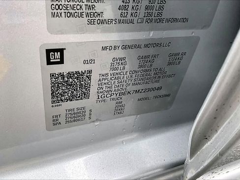 Used 2021 Chevrolet Silverado 1500 Custom image 36