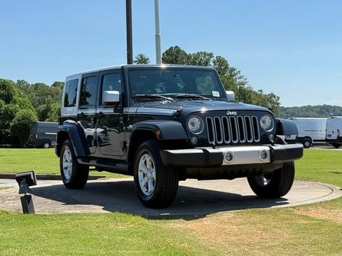 Used 2017 Jeep Wrangler Unlimited Sahara w/ Quick Order Package 24E Chief AWD/4WD image 1