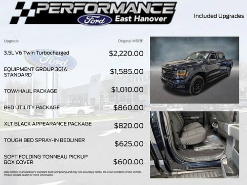 Used 2025 Ford F150 XLT w/ Equipment Group 301A Standard AWD/4WD image 5