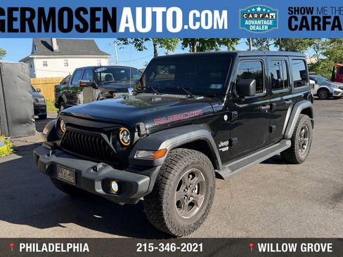 Used 2020 Jeep Wrangler Unlimited Sport S AWD/4WD image 1