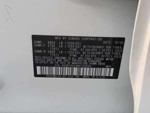 Used 2021 Subaru Outback Premium AWD/4WD image 38