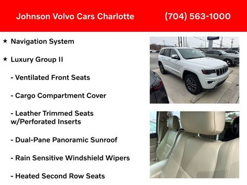 Used 2019 Jeep Grand Cherokee Limited w/ Luxury Group II image 3