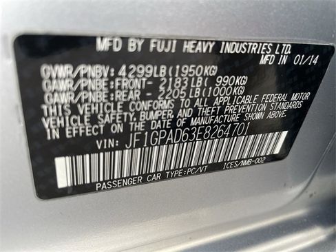 Used 2014 Subaru Impreza 2.0i Premium image 28