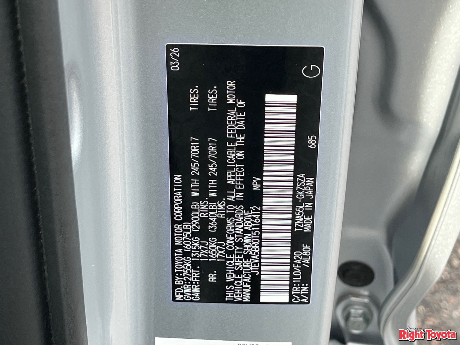 Certified 2026 Toyota 4Runner SR5 AWD/4WD image 33