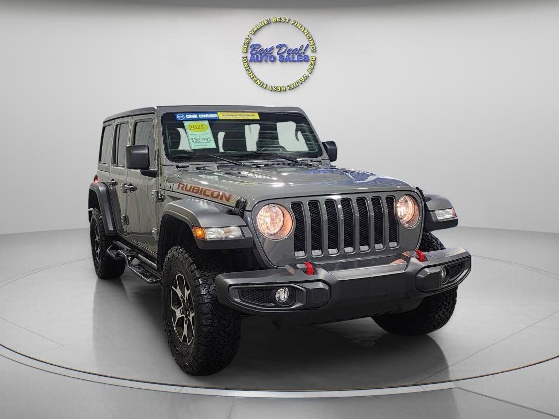 Used 2021 Jeep Wrangler Unlimited Rubicon w/ Cold Weather Group AWD/4WD image 5