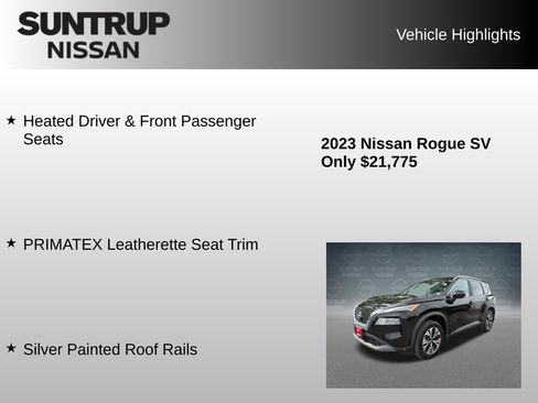 Used 2023 Nissan Rogue SV w/ SV Premium B Package AWD/4WD image 23
