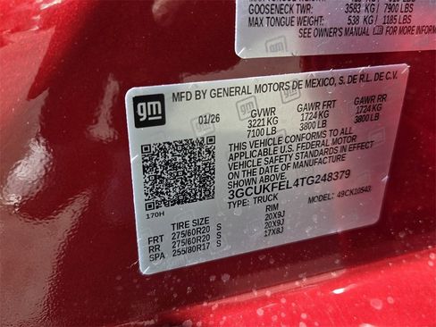 New 2026 Chevrolet Silverado 1500 LT Trail Boss w/ LT Trail Boss Premium Package image 4