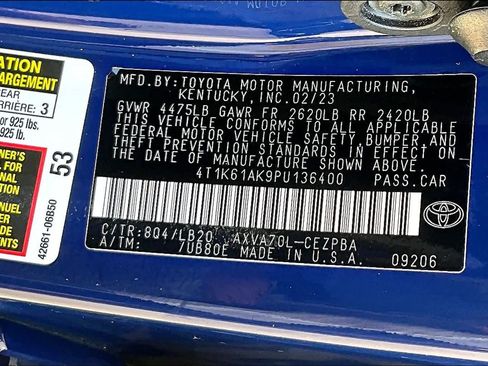 Used 2023 Toyota Camry XSE FWD image 34