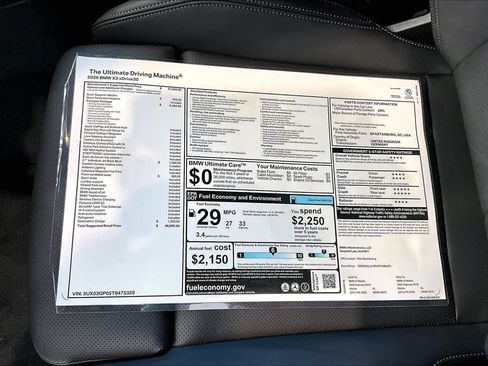 New 2026 BMW X3 xDrive30i w/ Premium Package AWD/4WD image 20