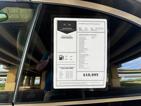 Used 2011 BMW 335i Convertible RWD image 34