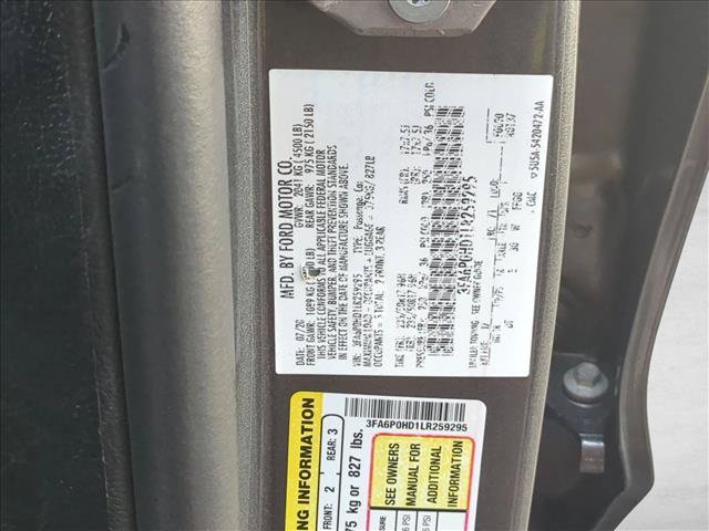 Used 2020 Ford Fusion SE FWD image 24