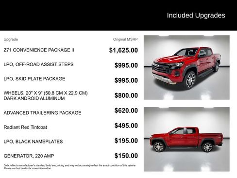 Used 2023 Chevrolet Colorado Z71 w/ Z71 Convenience Package 2 AWD/4WD image 7