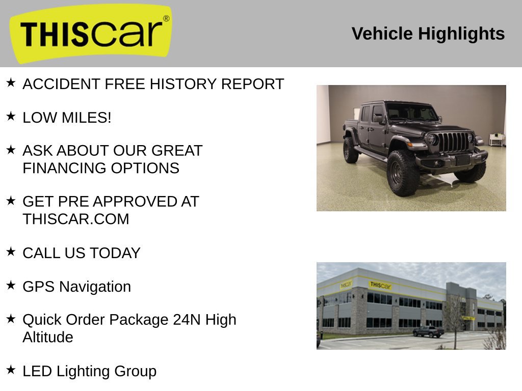Used 2021 Jeep Gladiator Overland AWD/4WD image 12