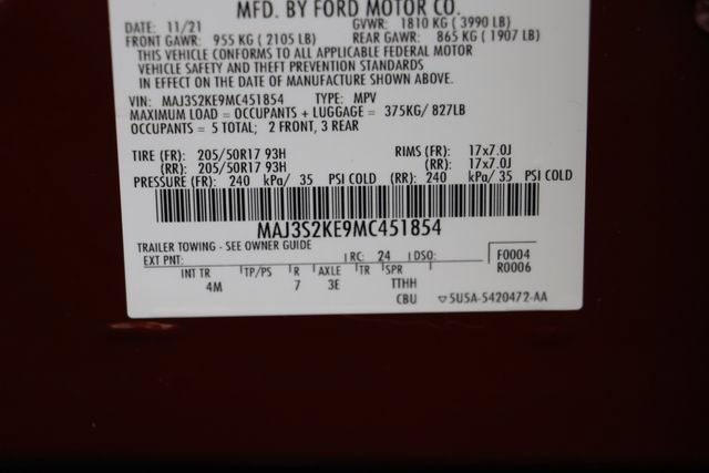 Used 2021 Ford EcoSport Titanium w/ Interior Protection Package FWD image 23